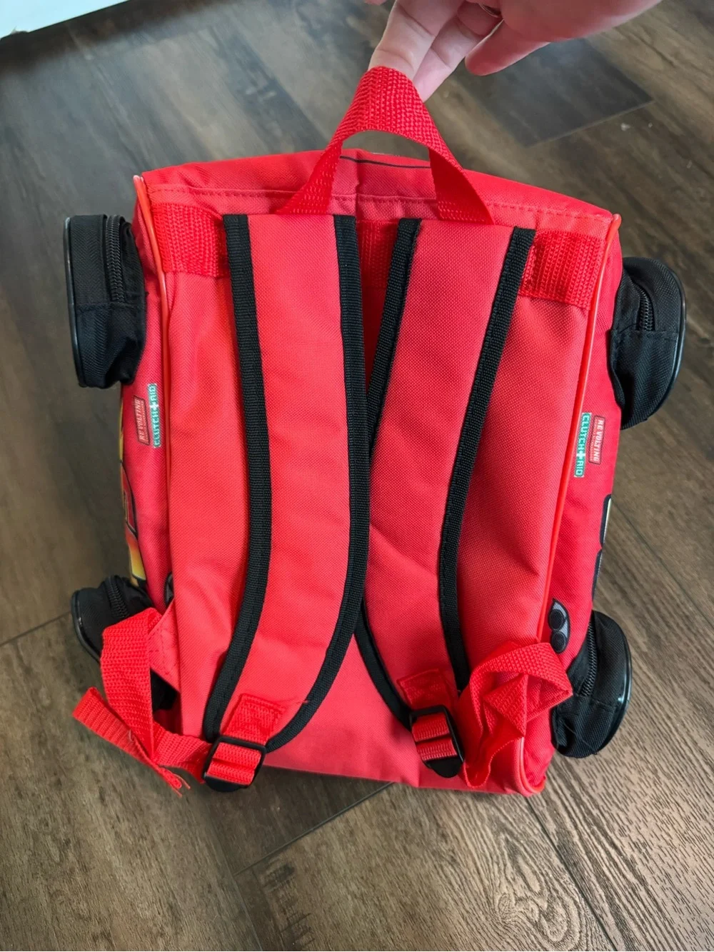 Disney Lightning McQueen Cars Toddler Backpack